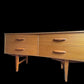 Mid century light Teak sideboard / chest of drawers by Austinsuite priorandpender 5 out of 5 stars