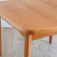 Mid century retro Danish oak dining table