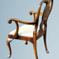 A Carved George1st Style Walnut Armchair / Antique Desk Chair