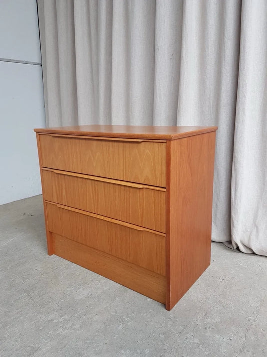 Vintage Mid Century Steens Danish Chest Of Drawers Scandi Retro R851