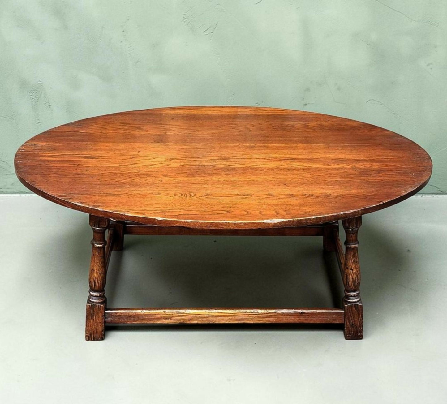 Large Solid Oak Coffee Table