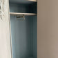 Single vintage wardrobe, hand painted neutral colours