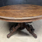 French Carved Oak Hunting Table