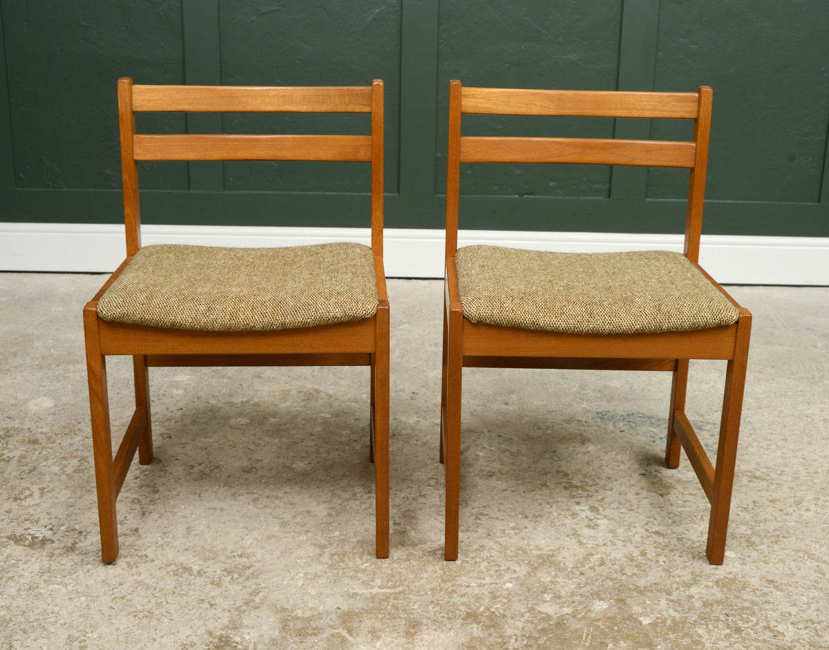 4 x Mid Century Danish Dining Chairs by Vantinge Mobelindustri