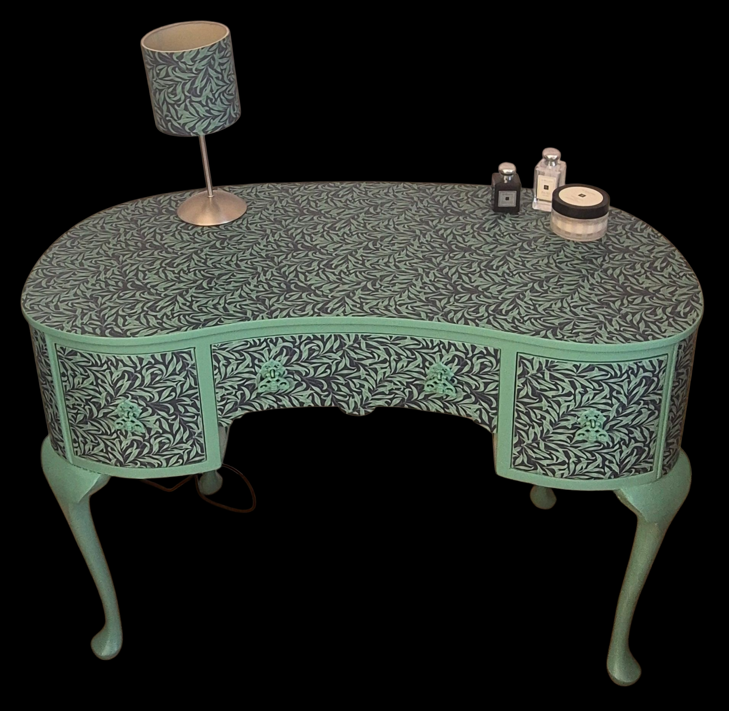 Decoupaged Vintage Dressing Table