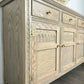 Light Wood Vintage Boho Rustic Sideboard