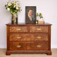 Vintage Georgian Burr Walnut Chest Of Drawers | Walnut Chest | English Country Furniture