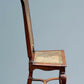 Set Of Four Oak High Back Chairs