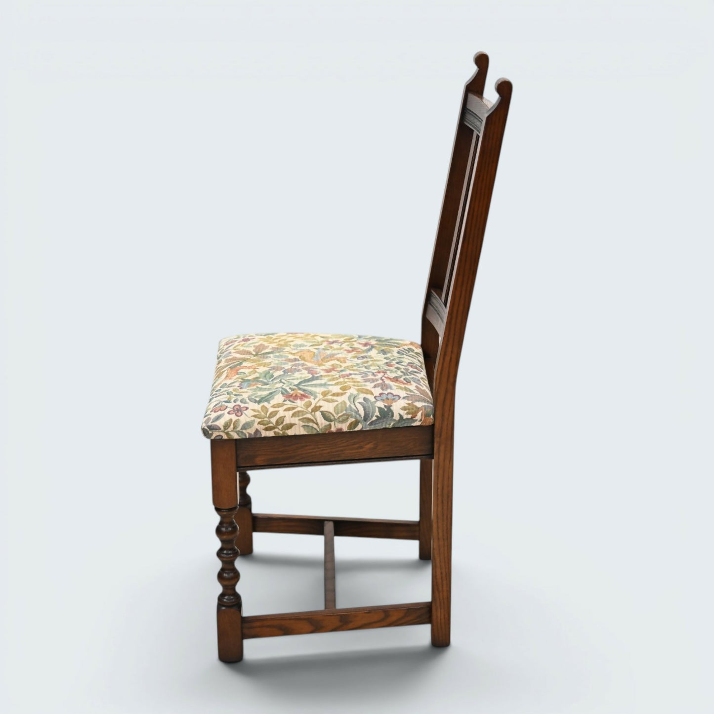 4 Old Charm Dining Chairs Warwick Range Tudor Brown Oak Frames FREE UK Delivery*