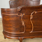 Bed Vintage French Louis XVI King Size Bed Frame Carved Headboard LOT 6403
