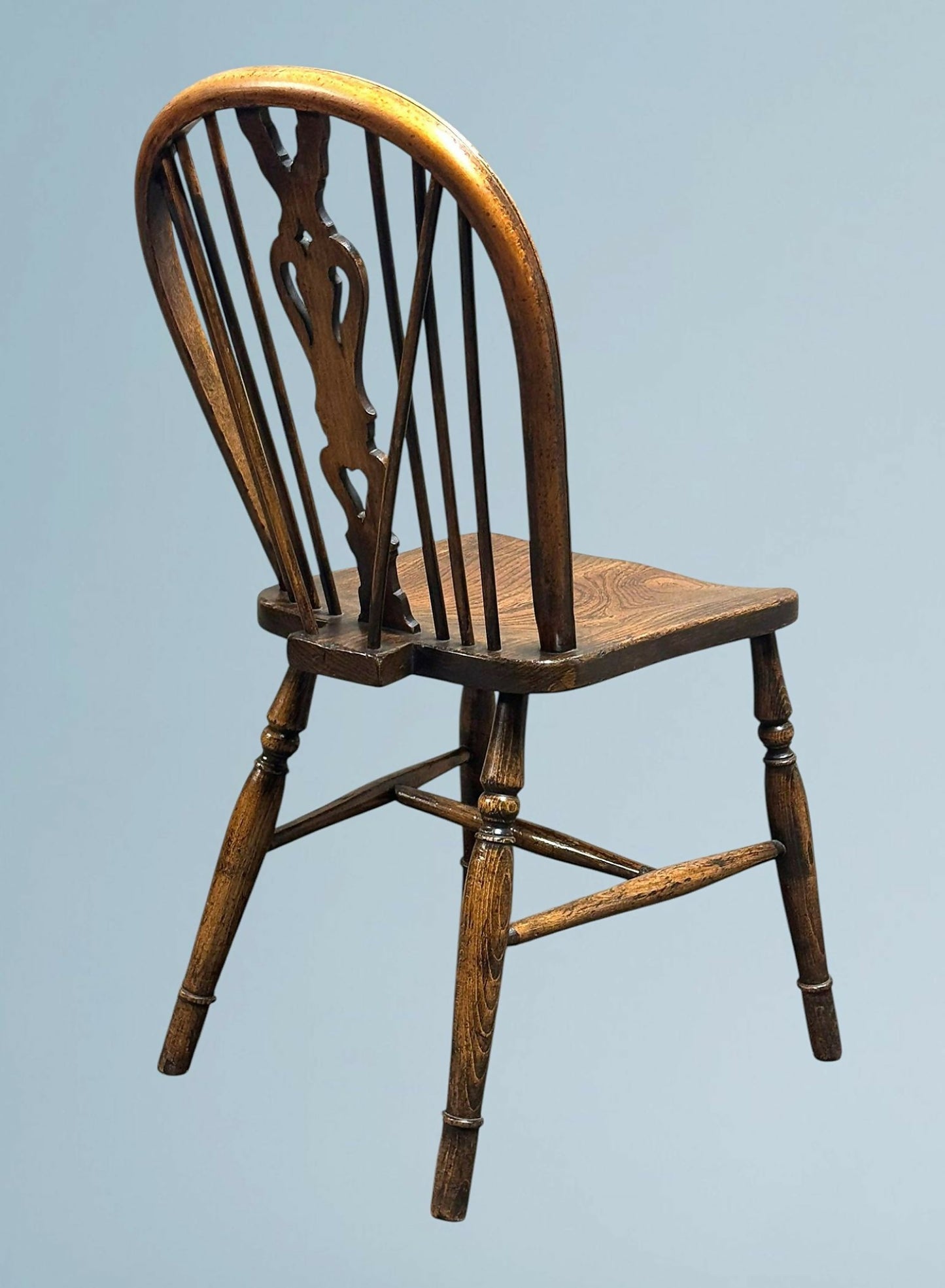 Set of Four Stick Back Windsor Chairs