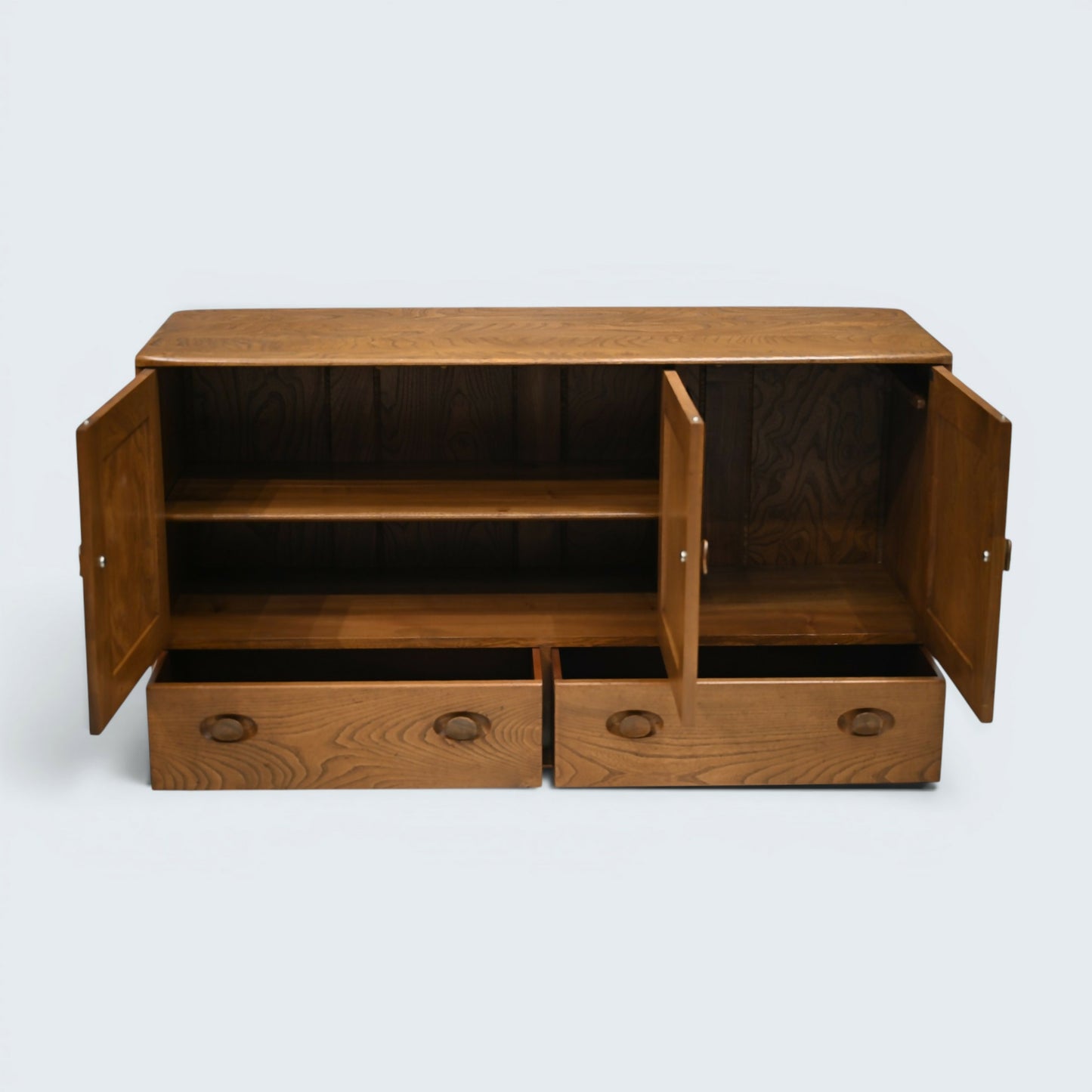 Ercol Windsor Sideboard Model Number 468 Natural Waxed Finish FREE UK Delivery