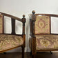 Edwardian Mahogany Inlaid Three Piece Salon Suite