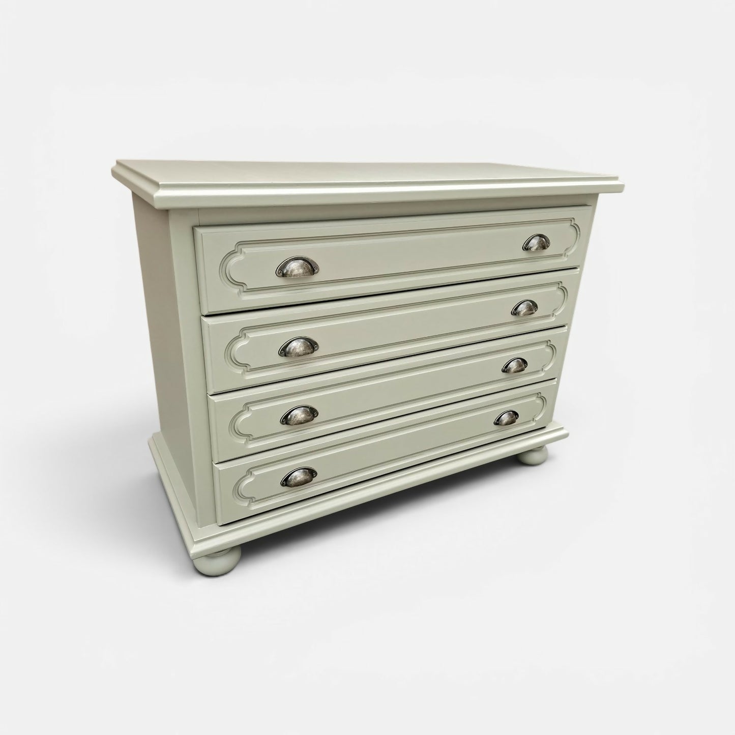 Sage Green Chest of Drawers | Vintage French Country Farmhouse Style Dresser