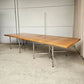 Vintage Late Mid Century Conference Boardroom Modernist Scandi Dining Table R917