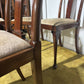 Set Of Four Mahogany Queen Anne Style Dining Chairs3