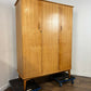 Mid Century Walnut Triple Wardrobe by Alfred Cox for Heals