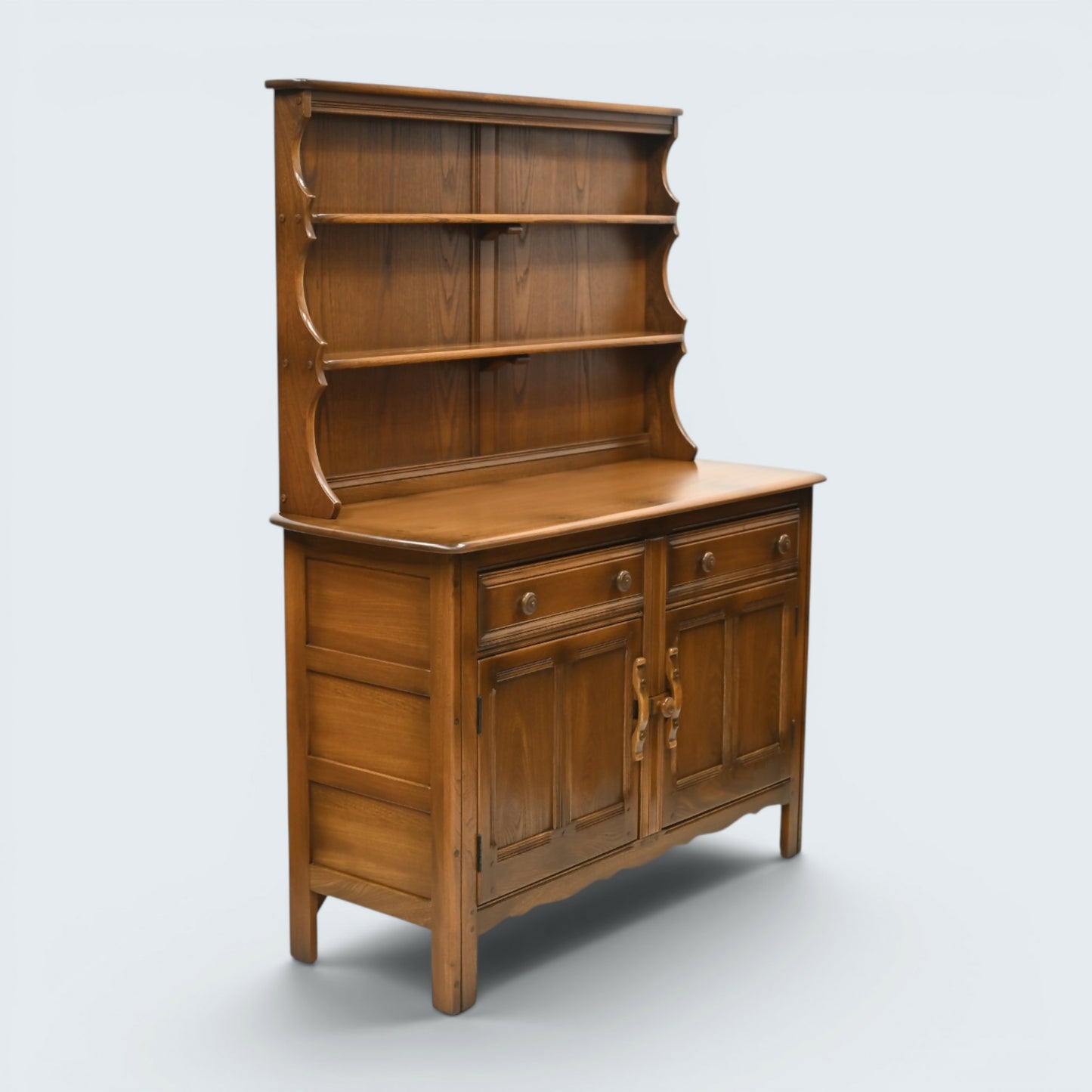 Vintage Ercol Welsh Dresser Sideboard Golden Dawn Showroom Con' FREE UK DELIVERY