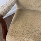Vintage Parker Knoll Upholstered High Back Armchair – Oak Frame