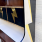 Rock N’ Roll Themed Jentique Mid-century Sideboard Bowie Lightning