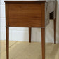 Vintage Desk Dressing Table Bow Front Solid Wood Retro DELIVERY