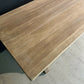 French Bleached Oak Farmhouse Dining Table