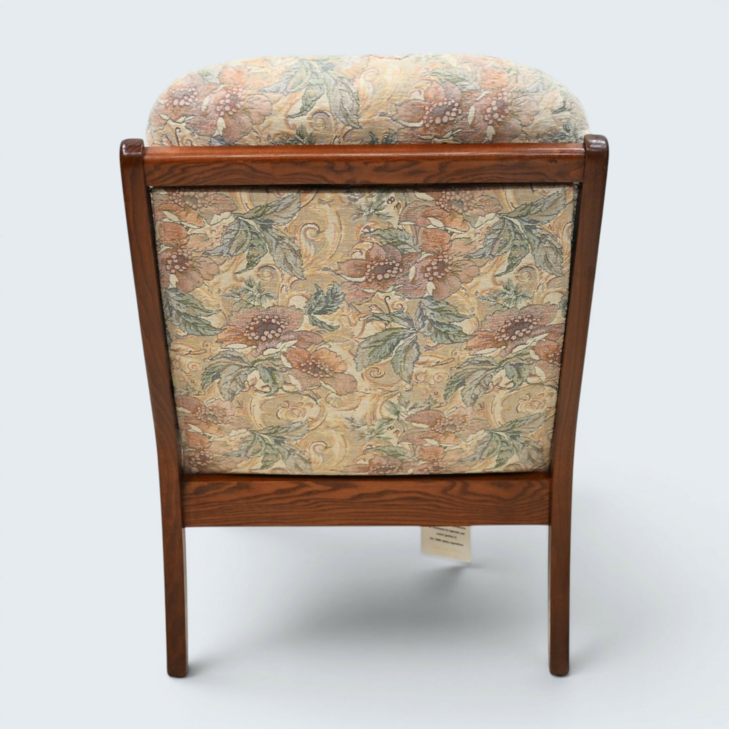 Ercol Style Armchair Easy Chair Very Sturdy Floral Upholstery FREE UK Delivery*