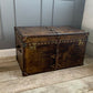 English Handmade Leather Coffee Table Trunk