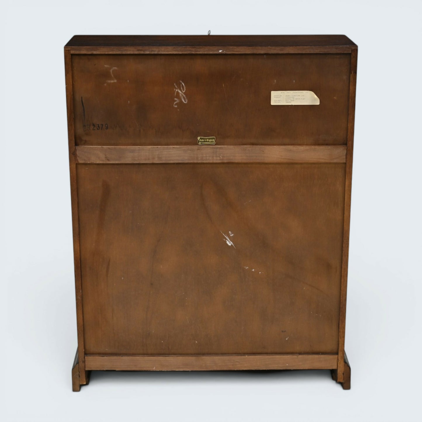 Old Charm Bureau Desk Micro Office Tudor Brown Fitted Interior FREE Delivery