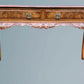 Good Quality Queen Anne Style Burr Walnut Serving Side Table