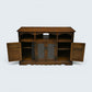 Old Charm Large TV Stand Hi Fi Cabinet Media Unit Unit Light Oak FREE Delivery