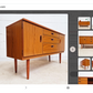 Schreiber mid century retro sideboard