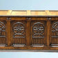 A Large Carved Oak Bedding or Blanket Box With Raised Linen Fold Panels