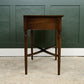 Mahogany Console Table Writing Desk with Pull out Tray