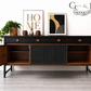 PAINT TO ORDER -Black Nathan sideboard, cocktail cabinet