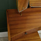 Mid Century Teak Dressing Table with Mirrors - Lebus Link - 1960s