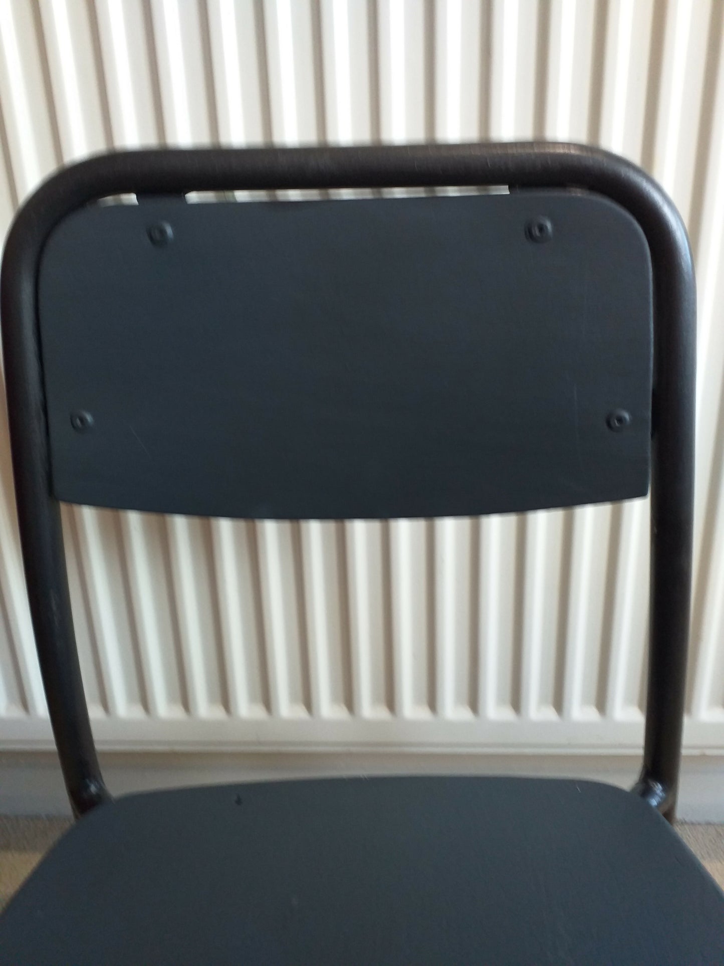 Upcycled school chair