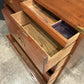 Mahogany Military Vintage Campaign Chest By Ross & Co.