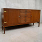 Mid Century Sideboard By Ole Gjerlov Knudsen & Torben Lind. Model “Moduline