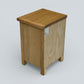 Small Light Oak Chest Of Drawers Bedside 3 Drawers Cabinet FREE UK Delivery*