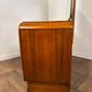 Vintage Walnut Veneered Dressing Table with Removable Mirror