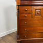 Reproduction Victorian Style Mahogany Chest of Nine Drawers