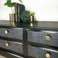 Sleek Stag Black Sideboard console table/dressing table/ TV media