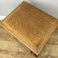 Pair of Bedside Tables Vintage French Louis Style Oak Nightstands Cabinets LOT 6309
