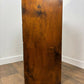 Vintage Dark Oak Veneer Narrow Of Four Drawer Chest