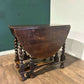 Vintage Dark Oak Gateleg Table 8