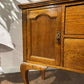 Vintage Oak Cabriole Leg Sideboard