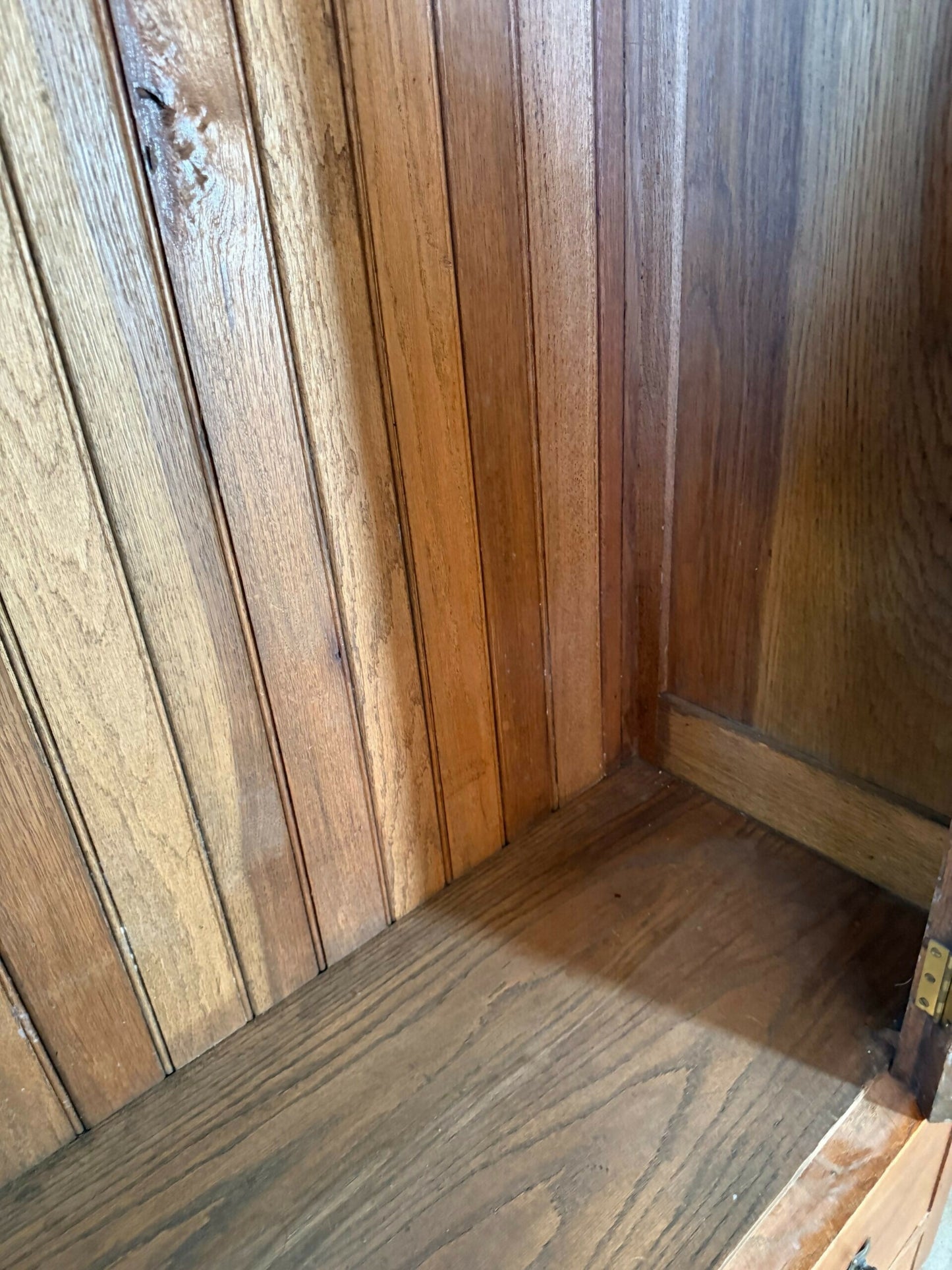 Antique Oak Art Nouveau Arts Crafts Mirrored Wardrobe, Shapland Petter, c1900