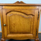 Pair of Bedside Tables Vintage French Louis Oak Cabinets Nightstands LOT 3519