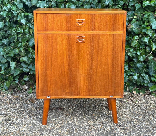 Vintage Drinks Cabinet 1960's Danish Teak